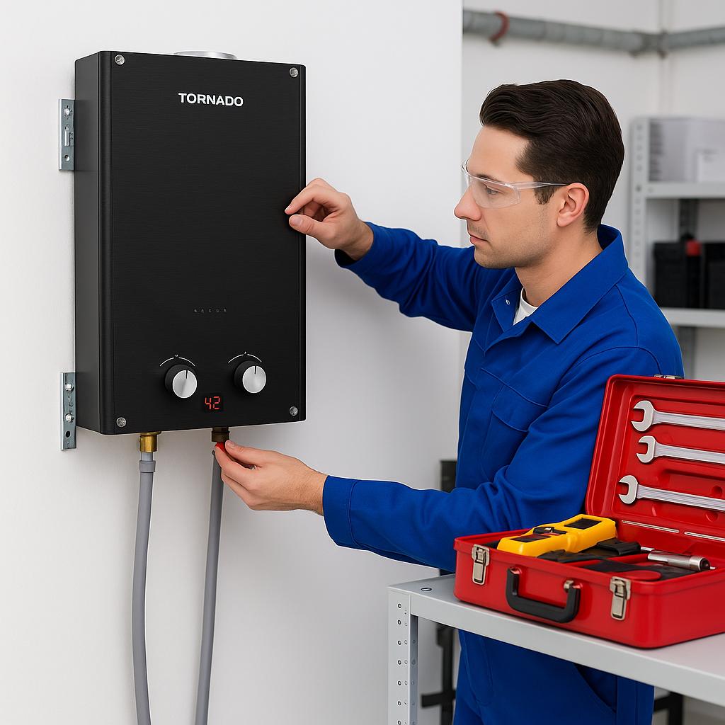 صيانة سخان تورنيدو