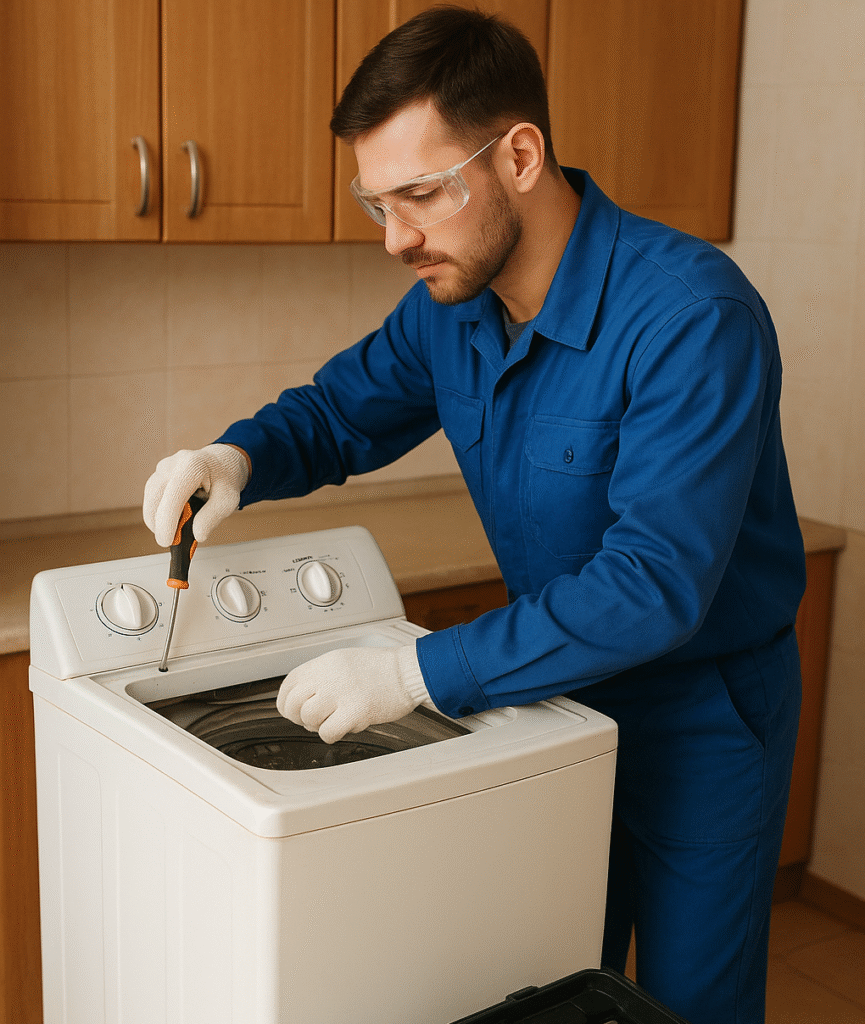 صيانة غسالة هاف اوتوماتيك